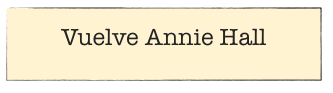 Annie Hall tendencias 2011