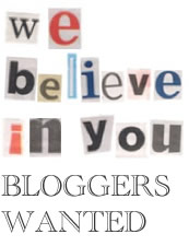 Bloggers wanted