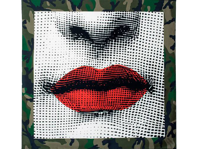 Valentino + Fornasetti illustrations Lips