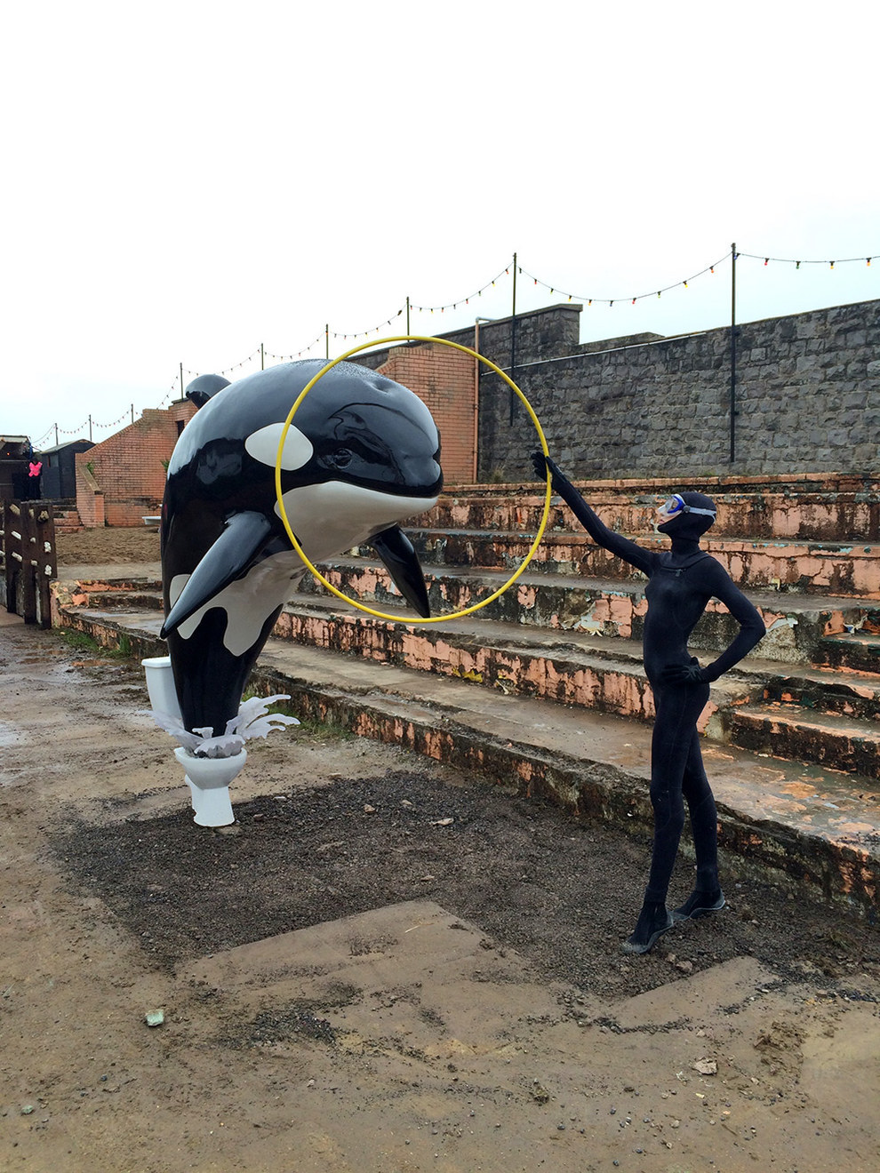 Dismaland. Photo by Christopher Jobson for Colossal