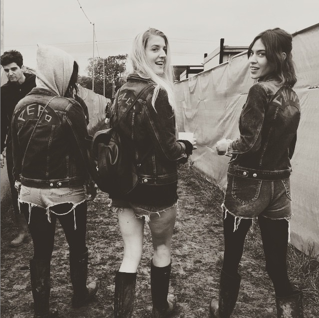 Alexa Chung Instagram Glastonbury Festival 2015