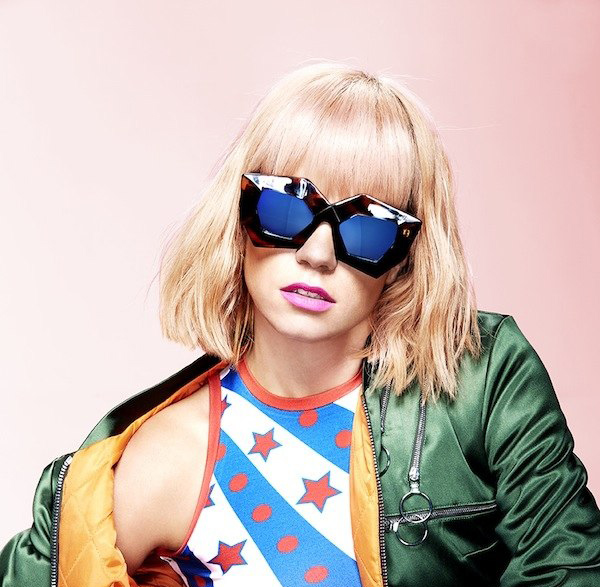 Lily Allen for House of Holland sunglasses collection