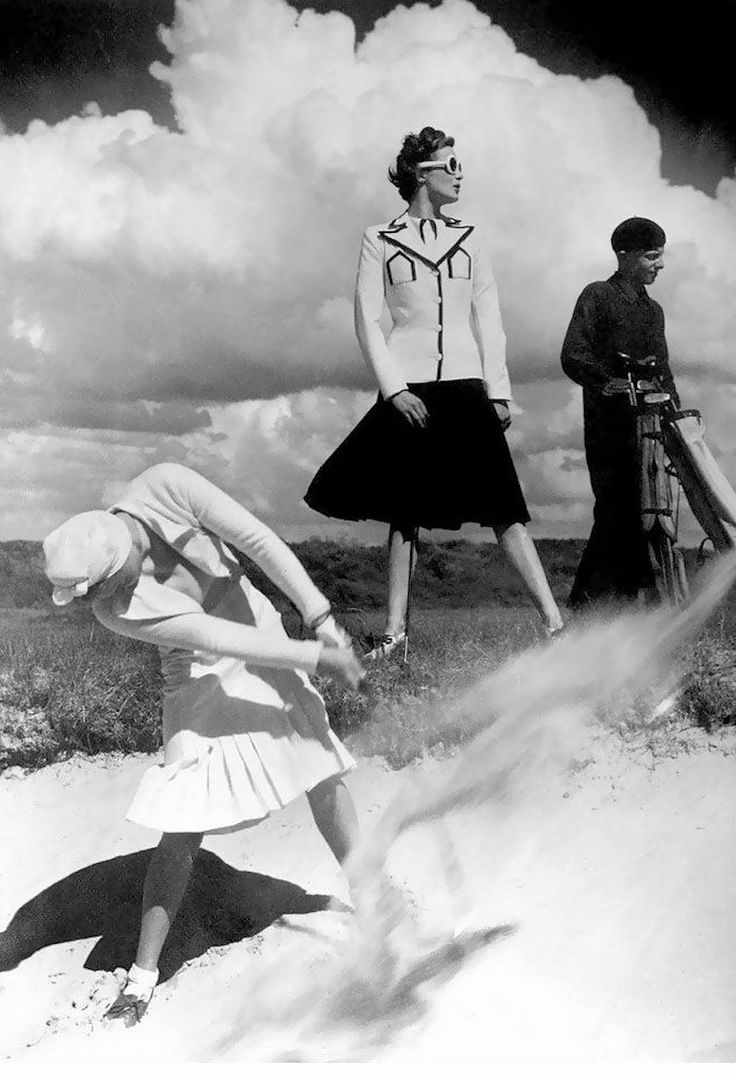 Golfing at Le Touquet Harpers Bazaar 1939 Norman Parkinson 