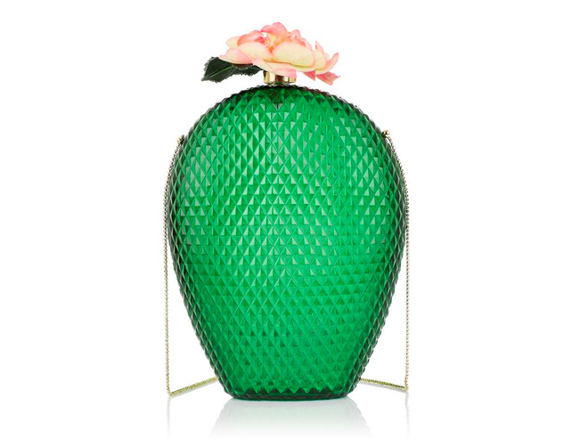 Cactus Clutch Charlotte Olympia