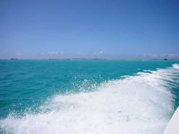 Barcos en los Roques